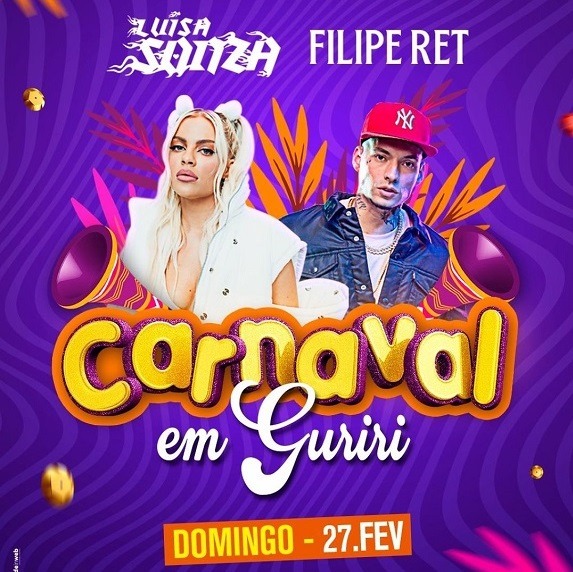show de Luisa Sonza carnaval guriri