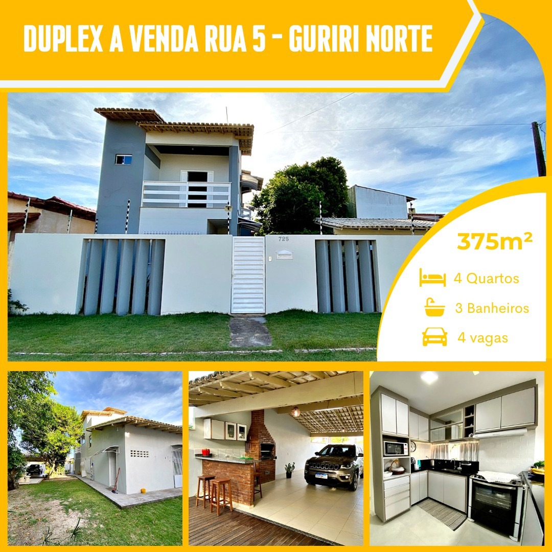 casa a venda em guriri norte