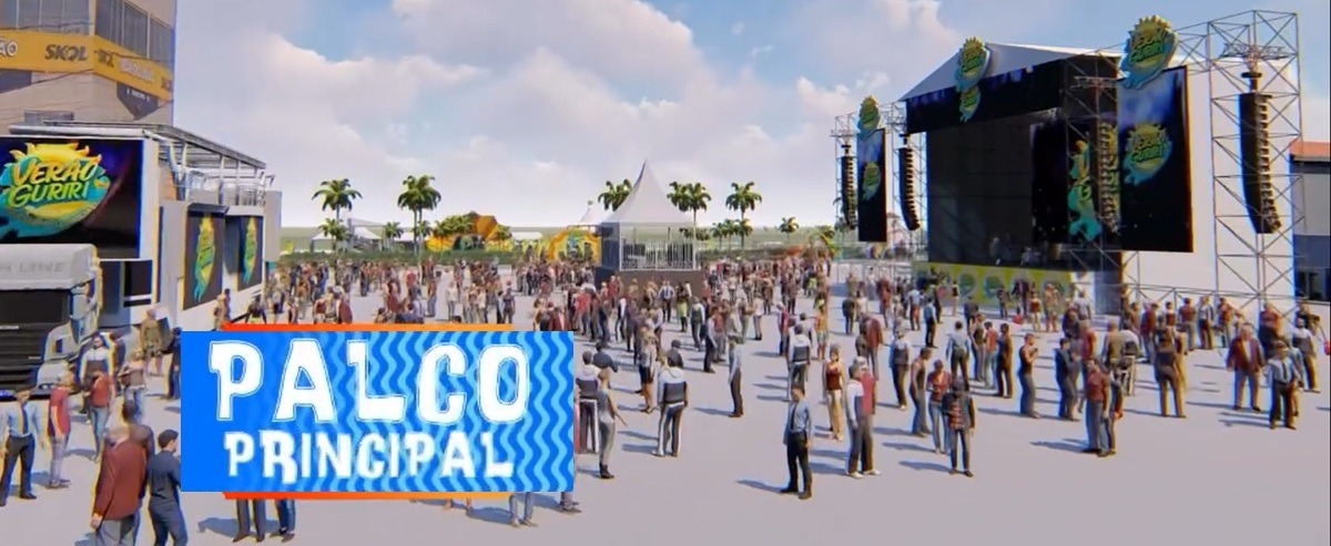 Palco Principal Reveion e Verão em Guriri 2026